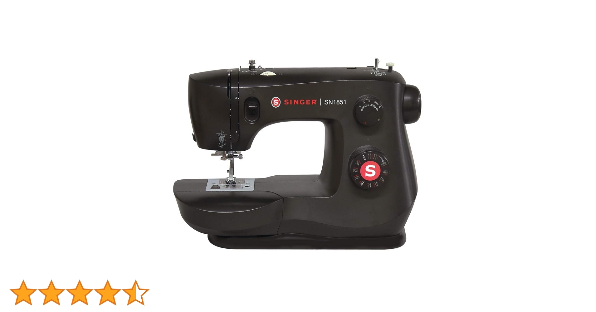 Amazon.co.jp: Singer SN1851 Electric Sewing Machine, Black